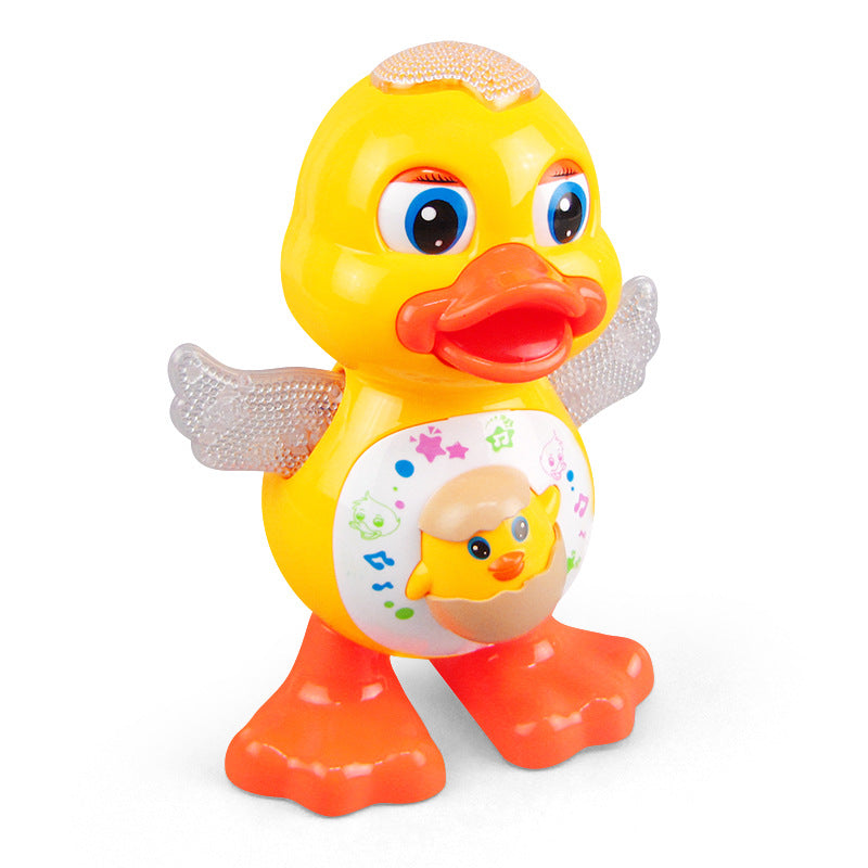 Jouet éducatif pour enfants, canard dansant mignon