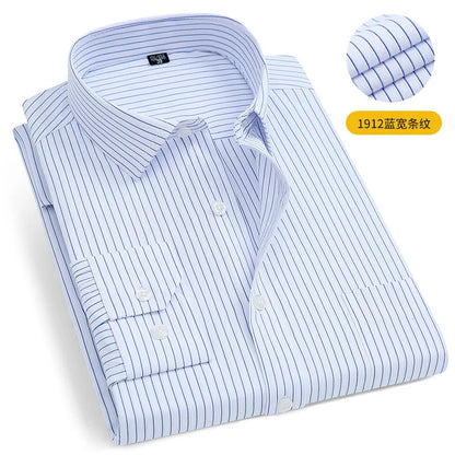 Plus Size Men's Business Casual Shirts
