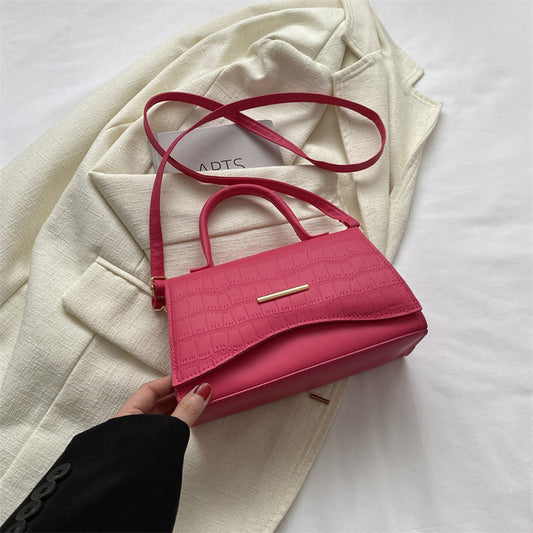 Solid Color Casual Shoulder Women Bag