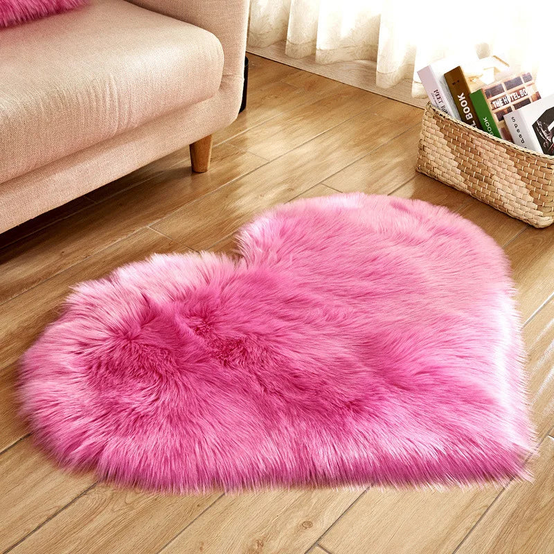 faux fur rug large