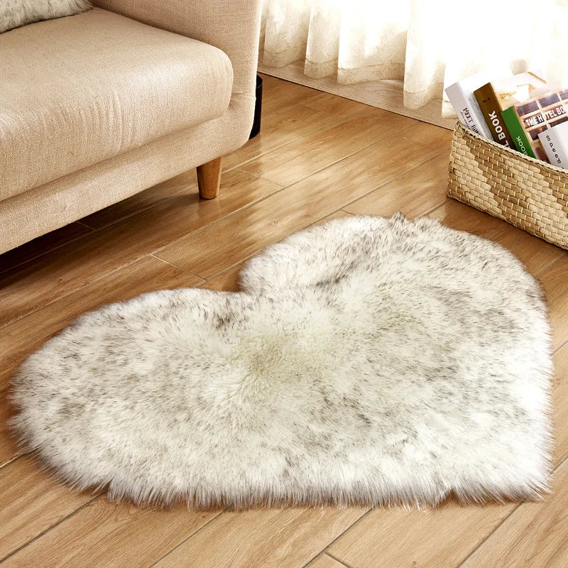 faux fur rug large