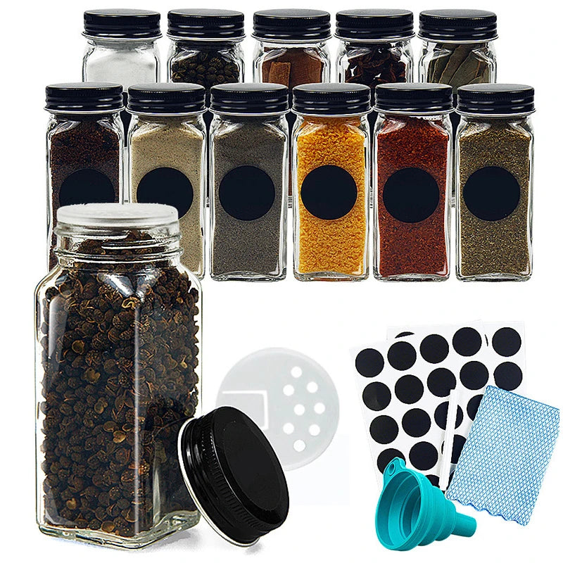 glass jars with lids

