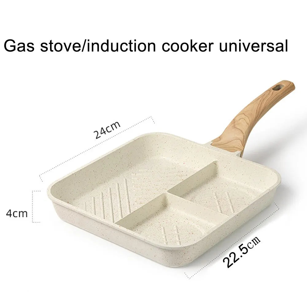 Non Stick Aluminum Thickened Frying Grill Pan