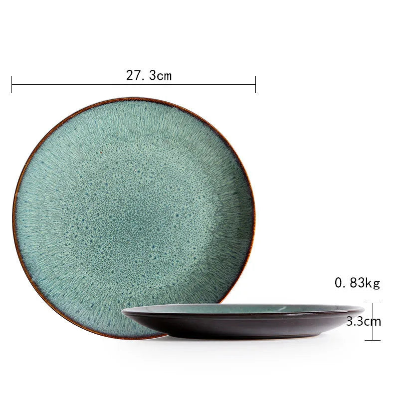 handmade Ceramic plate set