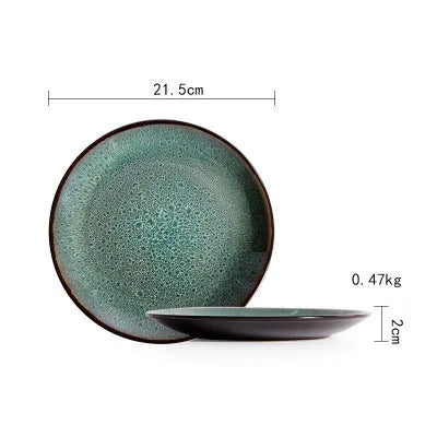 handmade Ceramic plate set