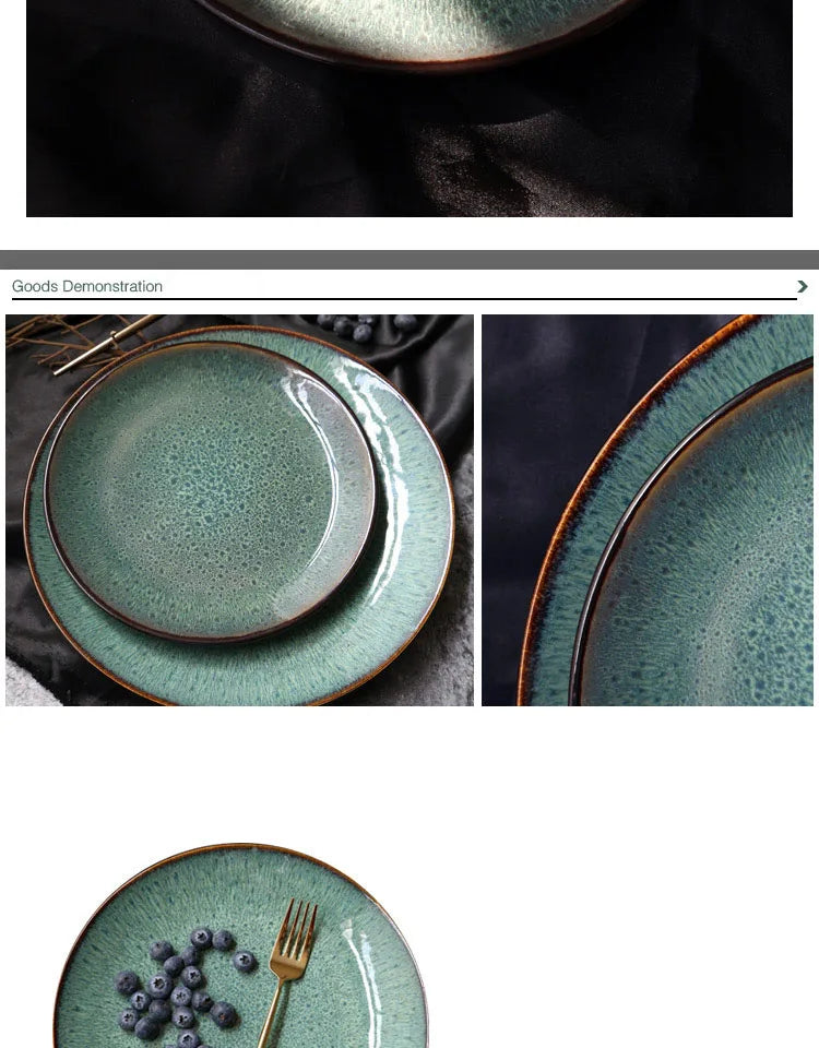 handmade Ceramic plate sets