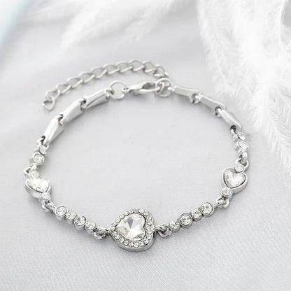 heart beads bracelet