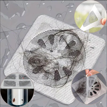 Disposable Floor Sink Bathroom Kitchen Hair Stoppers