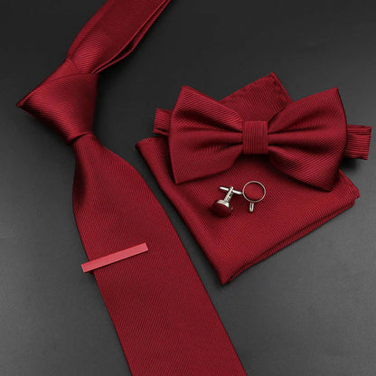 Men's Business Worker Silk Jacquard Woven Necktie