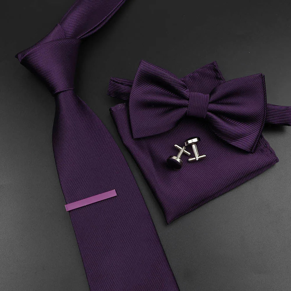 Men's Business Worker Silk Jacquard Woven Necktie