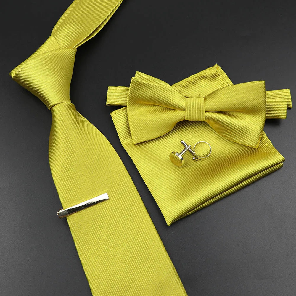 Men's Business Worker Silk Jacquard Woven Necktie