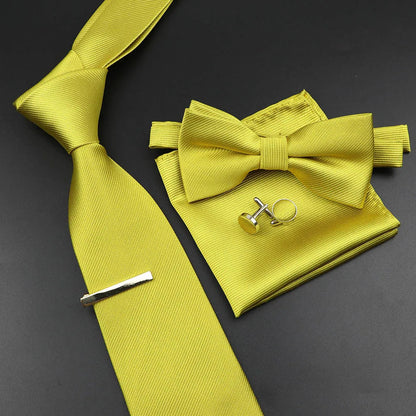 Men's Business Worker Silk Jacquard Woven Necktie