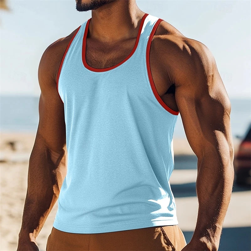 men seleveless tank tops