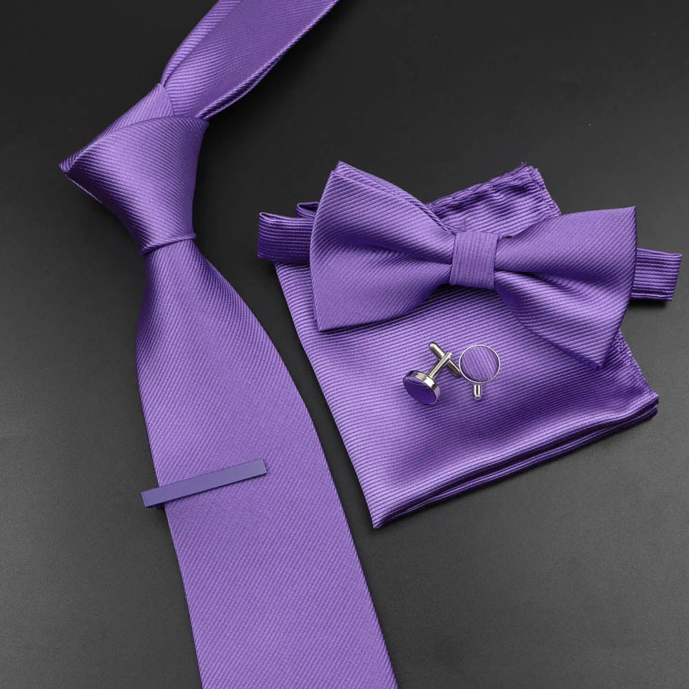 Men's Business Worker Silk Jacquard Woven Necktie