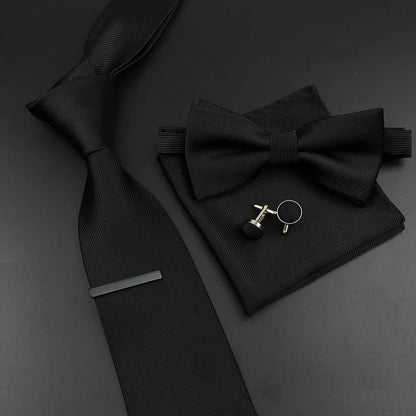 Men's Business Worker Silk Jacquard Woven Necktie