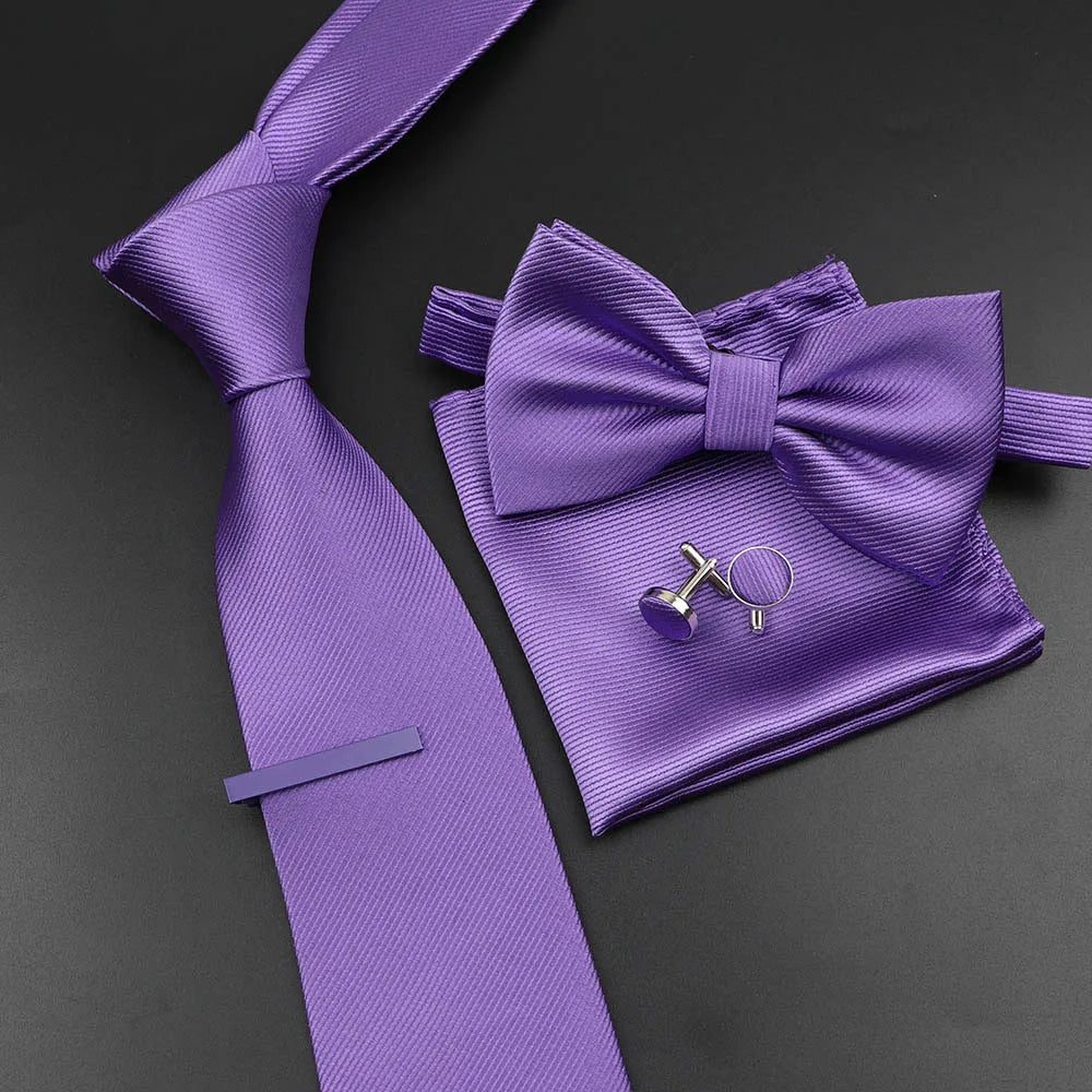 Men's Business Worker Silk Jacquard Woven Necktie