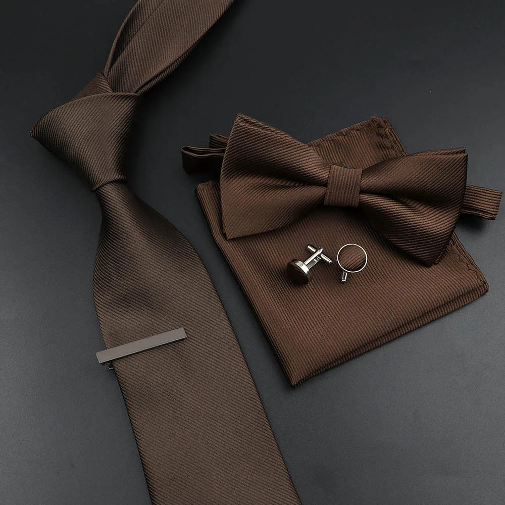 Men's Business Worker Silk Jacquard Woven Necktie