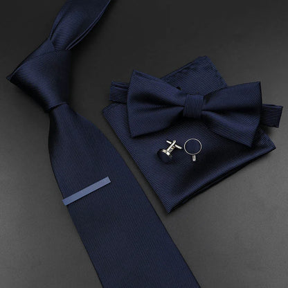 Men's Business Worker Silk Jacquard Woven Necktie