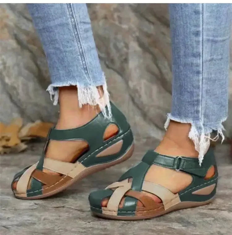 open toe sandals