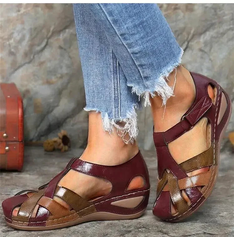 open toe sandals heels