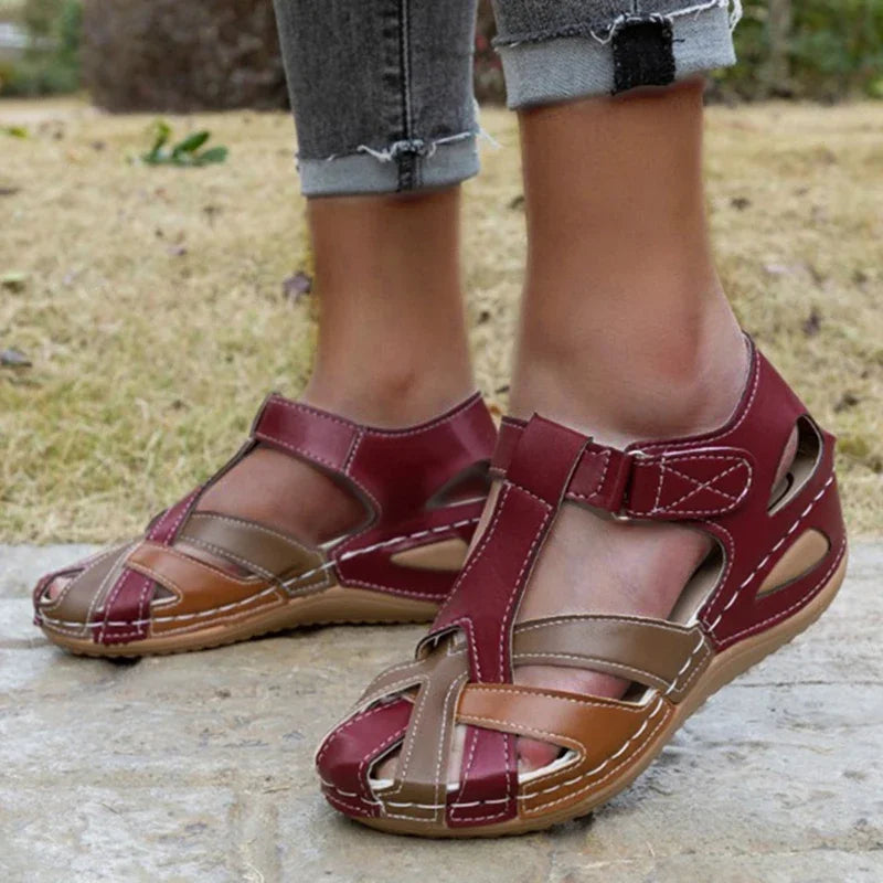 open toe sandals heels