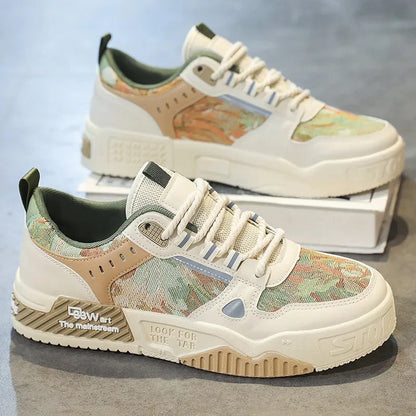 Men's Sport Canvas Breathable Rubber Sole Shoes