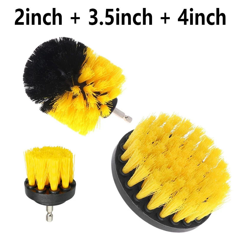 scrubber brush with handle
