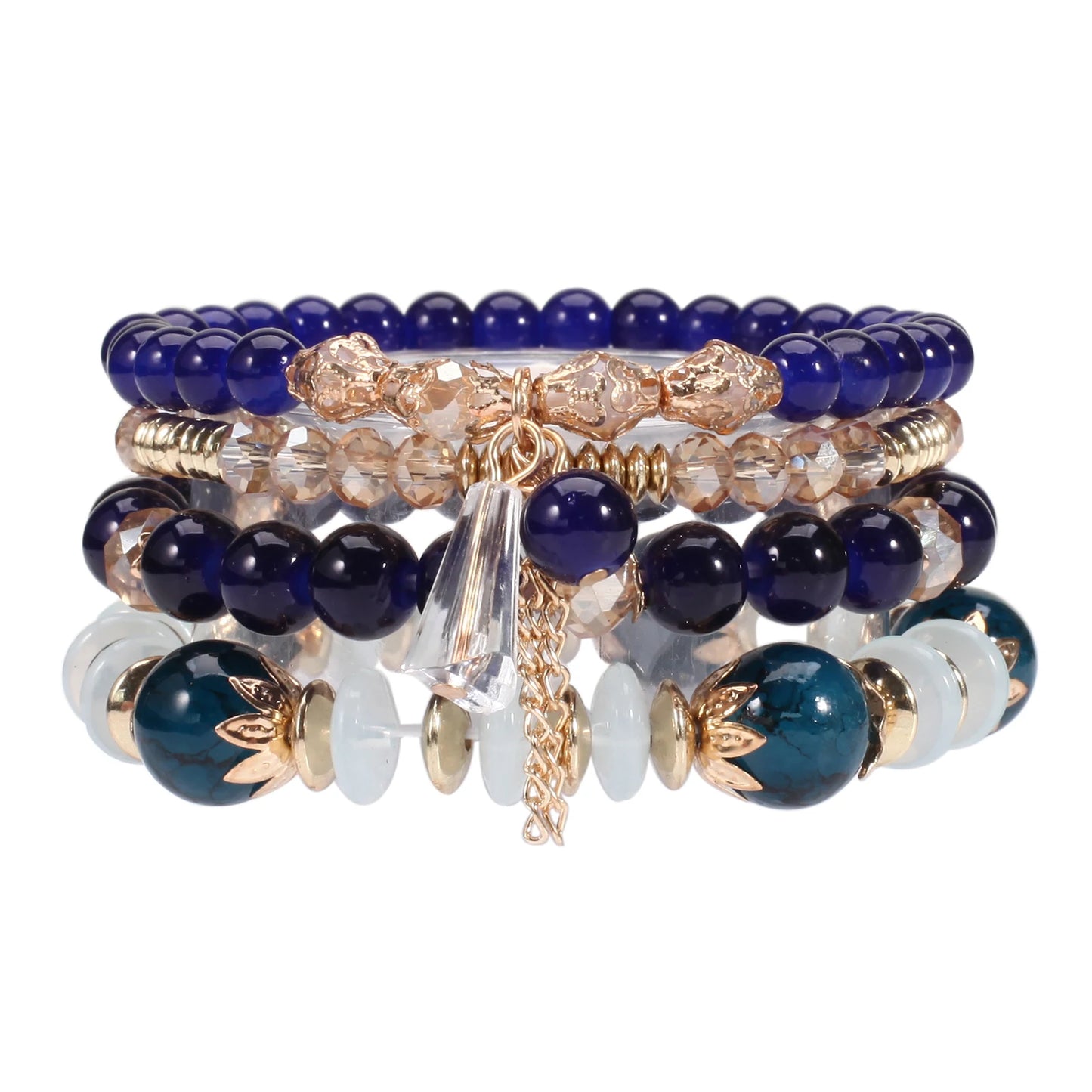 stackable bead bracelets

