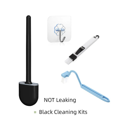 toilet brush with holder