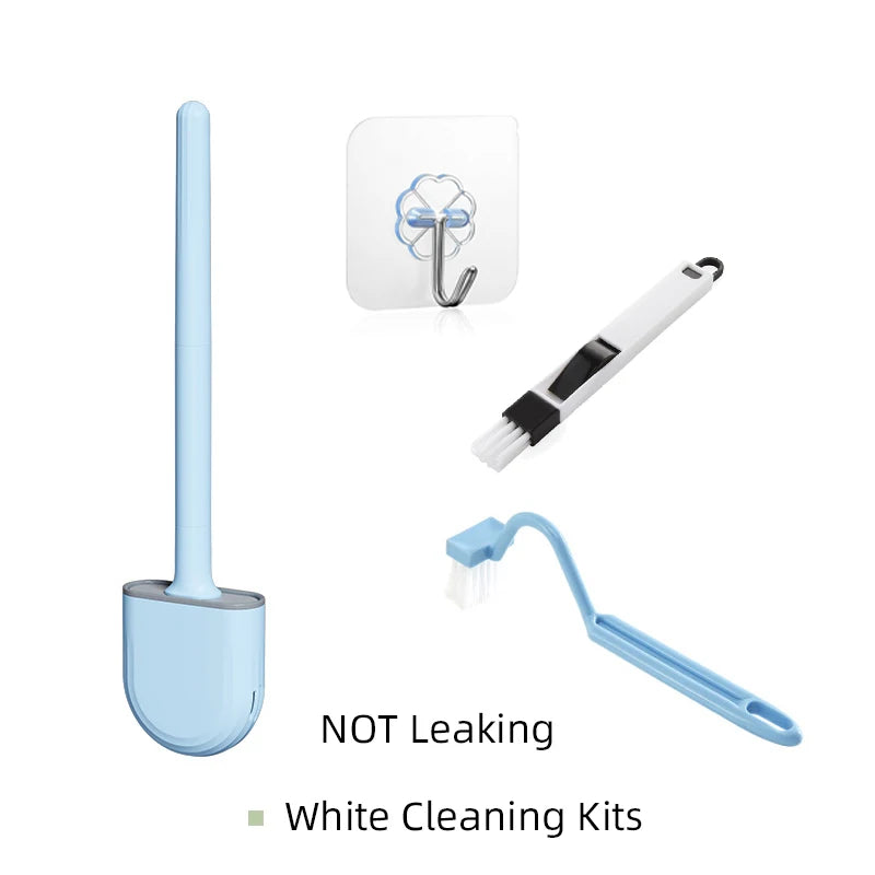 toilet brush with holder