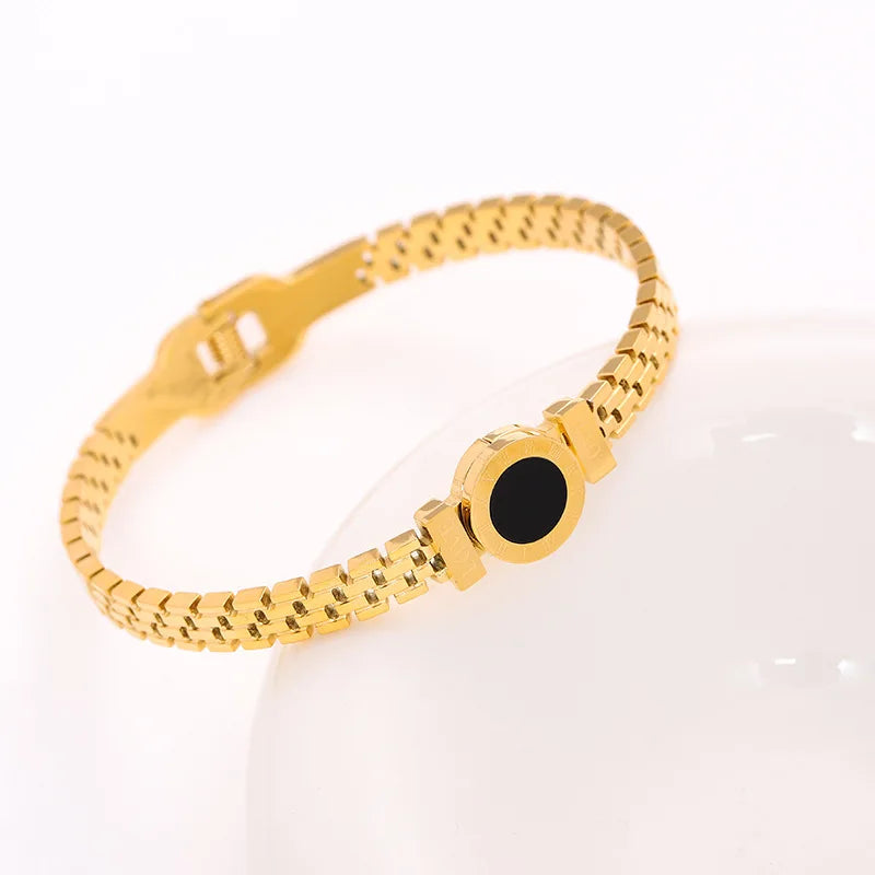 women's gold plated bracelet